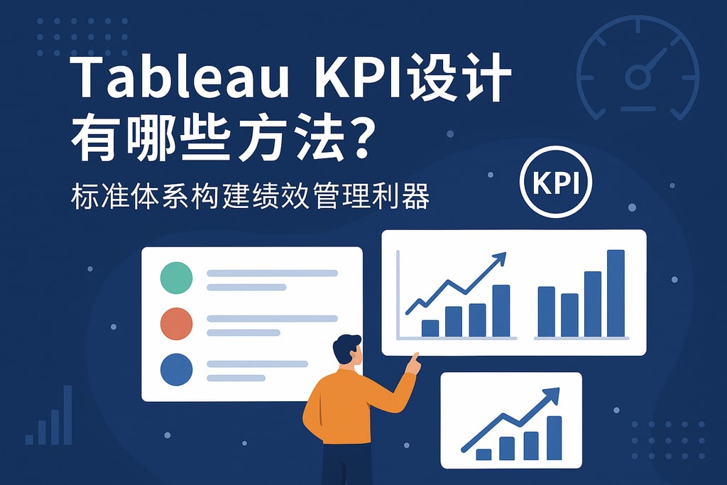 Tableau KPI设计有哪些方法？标准体系构建绩效管理利器